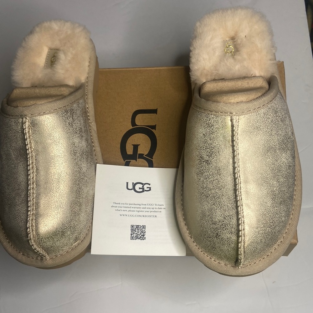 UGG Keegan metallic slipper shoes